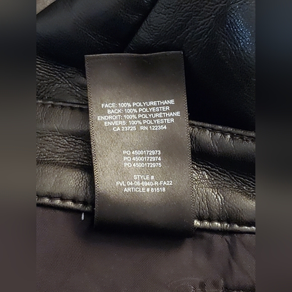 Aritzia Wilfred Size 2 Black Vegan Leather The Melina Pant - Picture 6 of 9